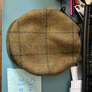 Stylish Tan Plaid Men's Hat